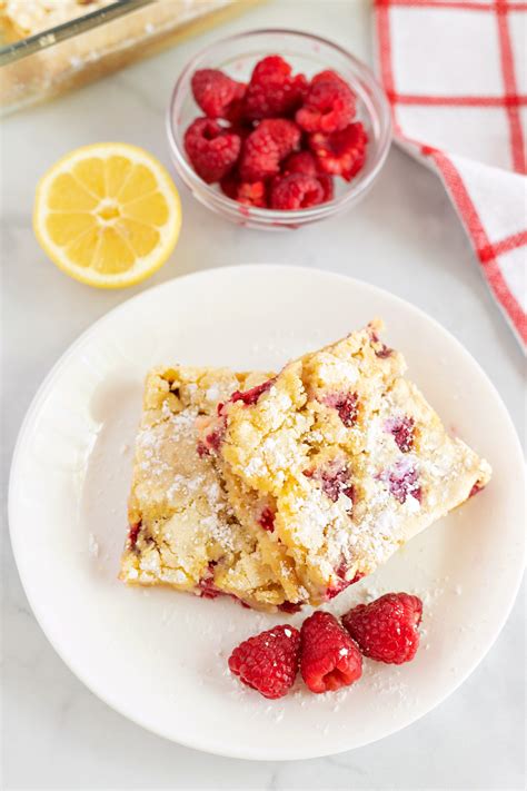 Raspberry Lemon Bars Bunnys Warm Oven