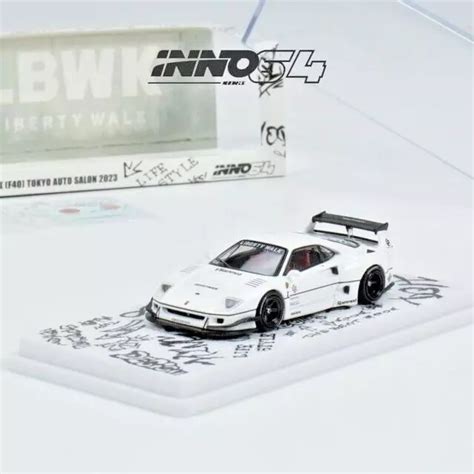 Inno Models Liberty Walk Lbwk Ferrari F Tokyo Auto Salon White