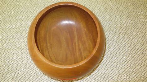 Wooden Calabash Bowl - Oahu Auctions