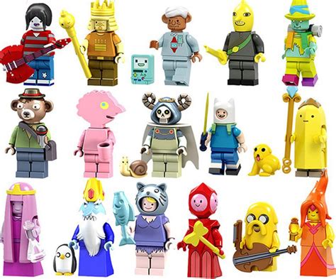 16pcs Adventure Time Minifigures Lego Compatible Adventure Time Toy