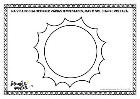 Atividades Sobre Setembro Amarelo Para Educação Infantil