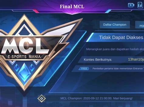 Contoh Sertifikat Mobile Legend Koleksi Gambar