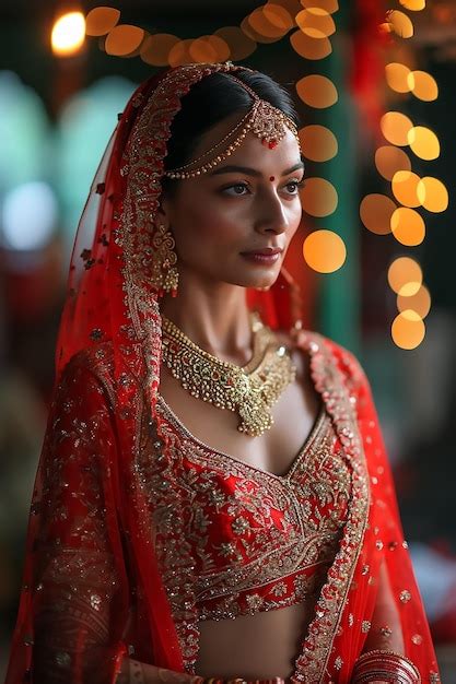 Premium Photo | Indian bridal portrait