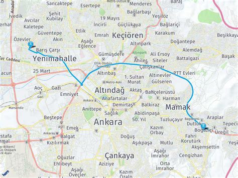 Ankara Demetevler Vedik Caddesi Ankara Mamak Bo Azi I Harita Ankara