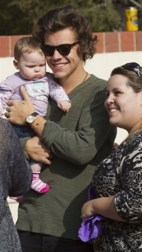 Harry Styles with Babies