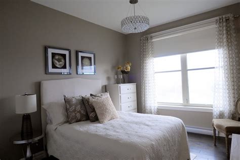 monochromatic guest room - Contemporary - Bedroom - Other