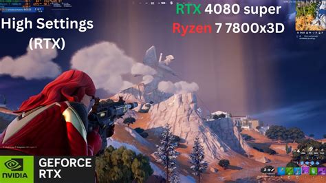 Ryzen 7 7800X3D Rtx 4080 Super Fortnite Chapter 5 Season 2 BR