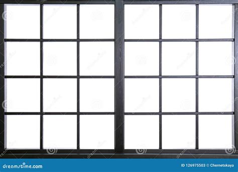 Window Frame with Glass, Closeup Stock Image - Image of object, style: 126975503