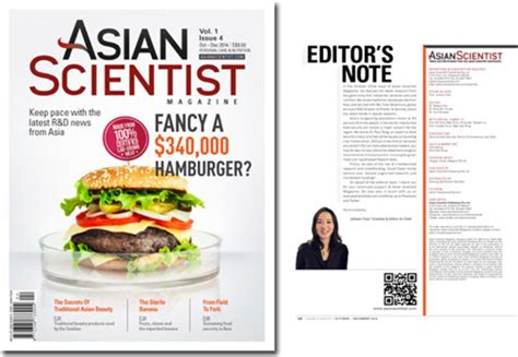 Editor’s Note October 2014 Print Magazine Asian Scientist Magazine