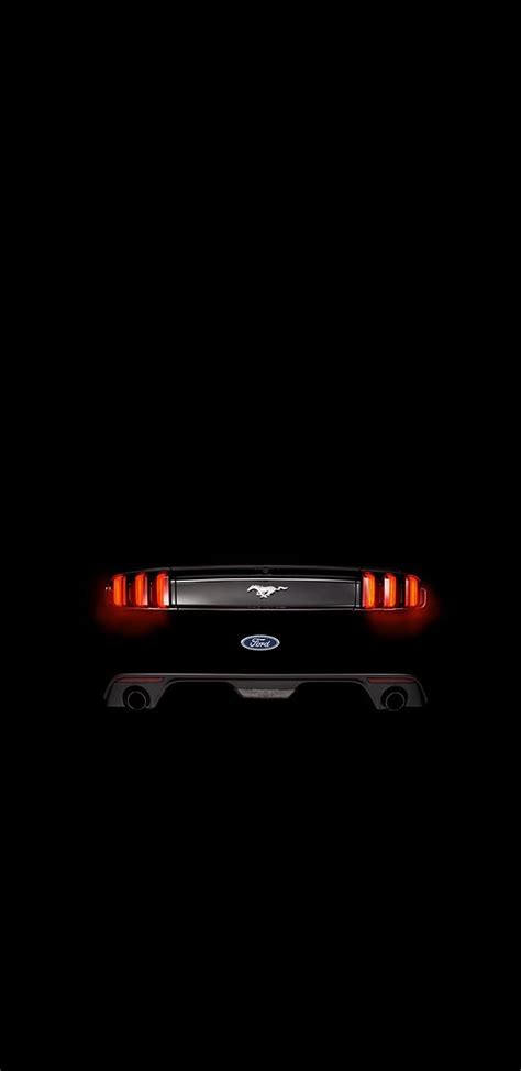 Ford Mustang Black Wallpaper Hd