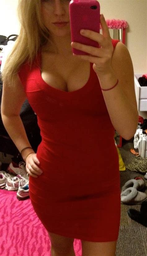Tight Red Dress Porn Pic