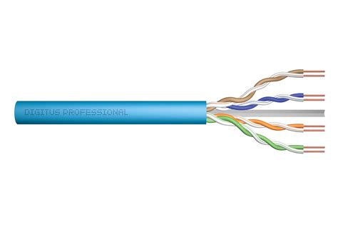 DIGITUS by ASSMANN Shop | Cat.6A U/UTP installation cable, 305 m, simplex, Eca