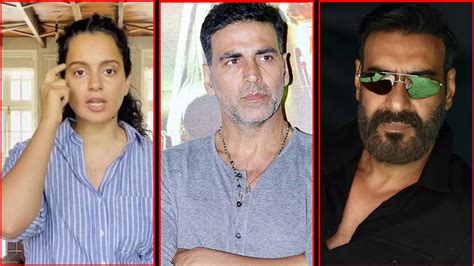 Ajay Devgan Akshay Kumar Kangana Ranaut Dhakkad