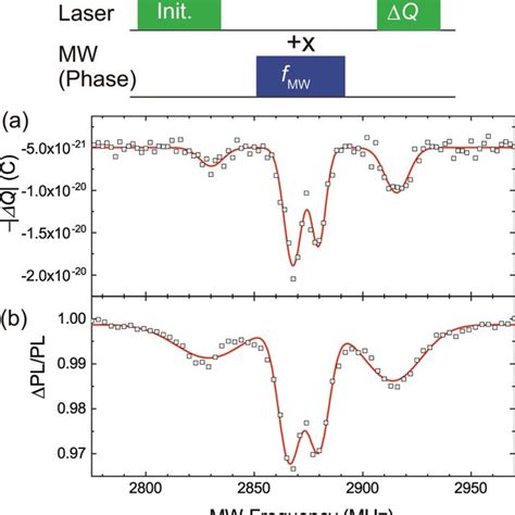 Top Pulse Sequence Of Electron Spin Rabi Oscillation Measurements X