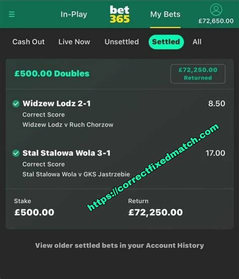 November Correct Score Games Correct Fixed Match