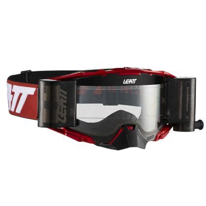 Masque Cross Leatt Velocity Roll Off Red White Motoblouz