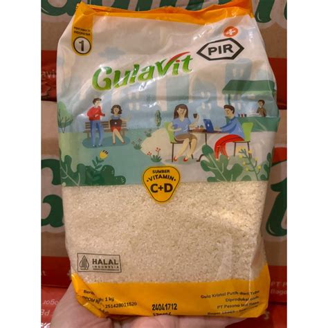 Jual Gula Pasir Kristal Gulavit Kg Putih Per Pack Shopee Indonesia