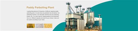 Most Durable Paddy Parboiling Plant And Rice Parboiling Machine Supplier