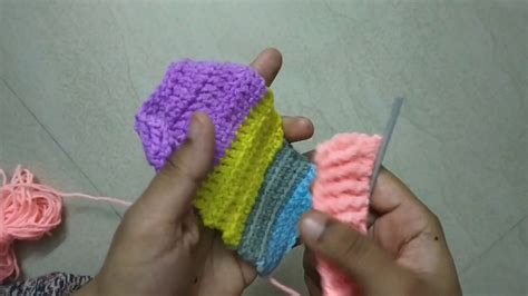 6 Crochet Pattern Double Crochet Ribbing Youtube