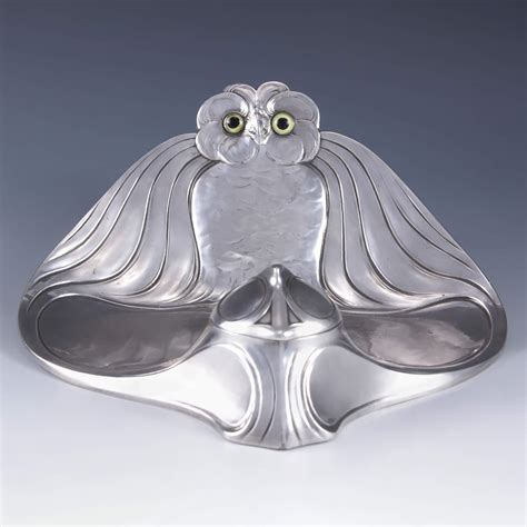 Titus Omega Wmf Art Nouveau Silver Plate Inkwell