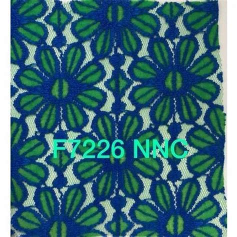 Embroidered Raschel Net Fabric For Garments Width Inch At Rs