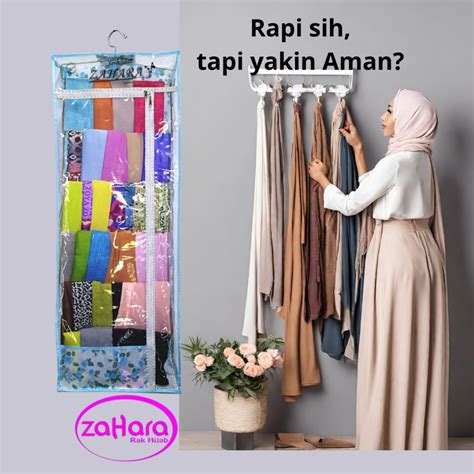 Jual Rak Jilbab Gantung Jumbo Shopee Terlaris Solusi Penyimpanan