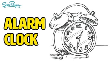 Alarm Clock Drawing Easy - Alarm Clock Drawing | Carisca Wallpaper