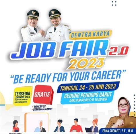 Asyik Disnaker Garut Gelar Gentra Karya Job Fair Ini Syaratnya