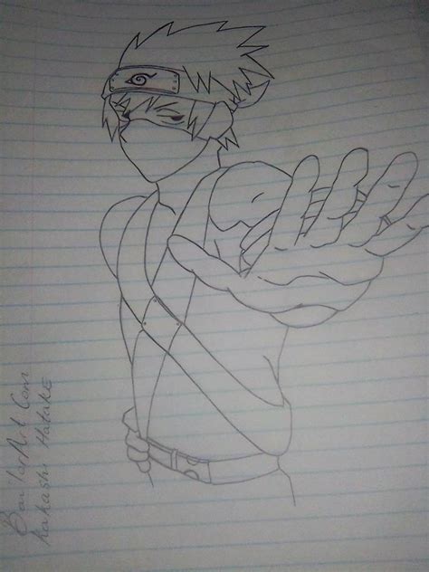 Kakashi Hatake By Bailorartdraws On Deviantart