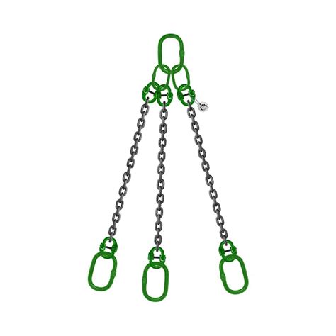 Three Leg Chain Sling End Fitting With Masterlink