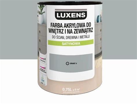 Farba Luxens Emalia Sat L Granit Opinie I Ceny Na Ceneo Pl