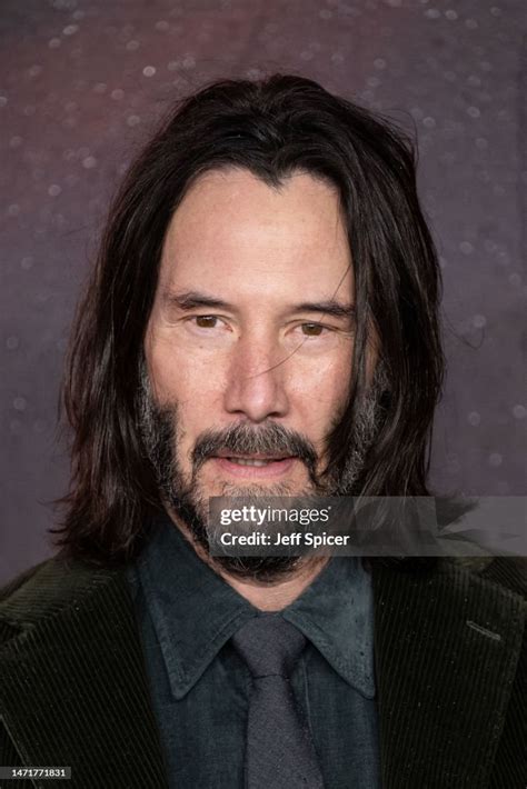 Keanu Reeves Attends The John Wick Chapter 4 Uk Gala Screening At