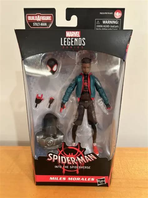 HASBRO MARVEL LEGENDS Series Spider Man Into The Spider Verse Miles