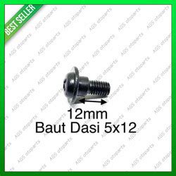 Jual Pcs Baut Dasi X Hitam Baut Leksil M X Honda Panjang Cm