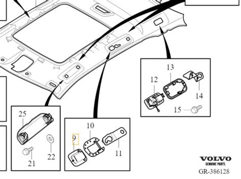 Volvo V Xc Zaslepka Siatki Podsufitki Oe Za Z