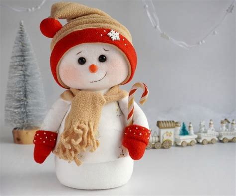 Pin by Irina Larina on снеговик Christmas crafts decorations