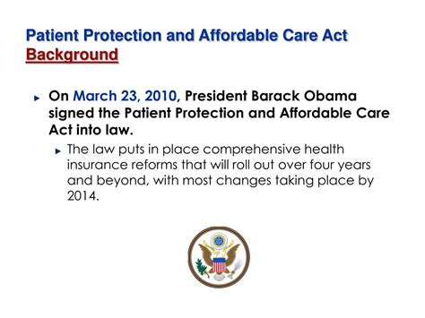 Ppt 2010 Patient Protection And Affordable Care Act What Employers