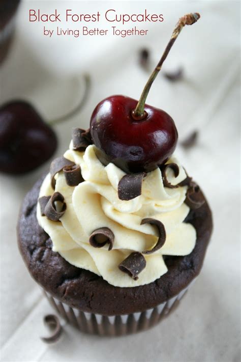 Black Forest Cupcakes Living Better Together