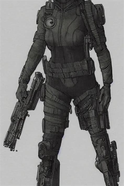 Maria Blackops Mercenary In Near Future Tactical Stable Diffusion