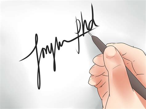 Cómo tener una firma bonita 11 Pasos con imágenes Signature ideas