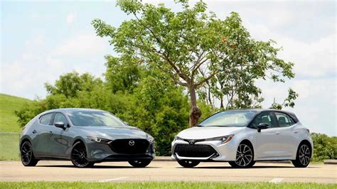 Mazda3 Vs Toyota Corolla Hatchback Comparison Two Fantastic Five Doors