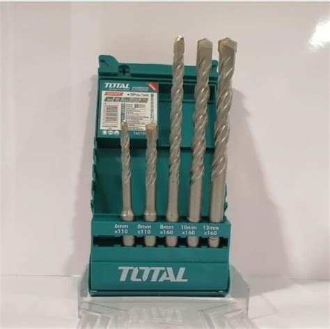 Set Brocas Concreto Sds Plus Pzas Total Ferreteria Electrica Knk