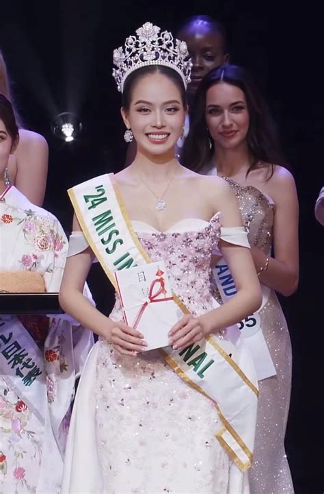 Hot Thanh Thuy Crowned Miss International 2024 Making History Of