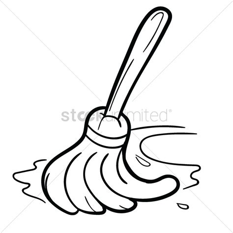 Mop And Bucket Coloring Sheets Coloring Pages