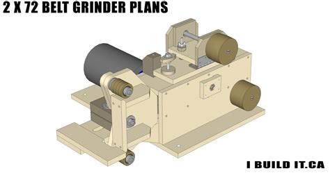 2 x 72 Belt Grinder Plans - Plans - IBUILDIT.CA