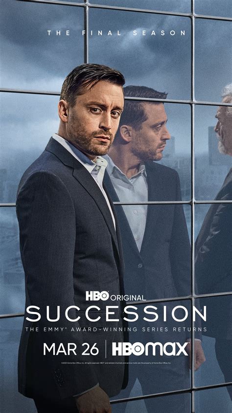 Hbo Succession Season 4 Kieran Character Poster Clios