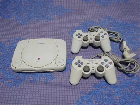 Sony Psone Console Playstation 1 Slim Working Cond With Hdmi