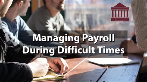 Managing Payroll During Difficult Times Alron Enterprises Inc