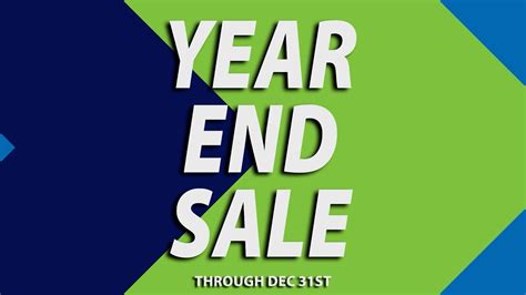 2023 Year End Sale YouTube