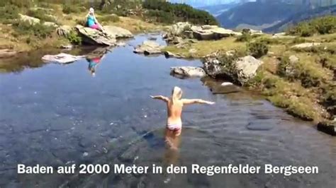 Baden auf über 2000 Meter YouTube